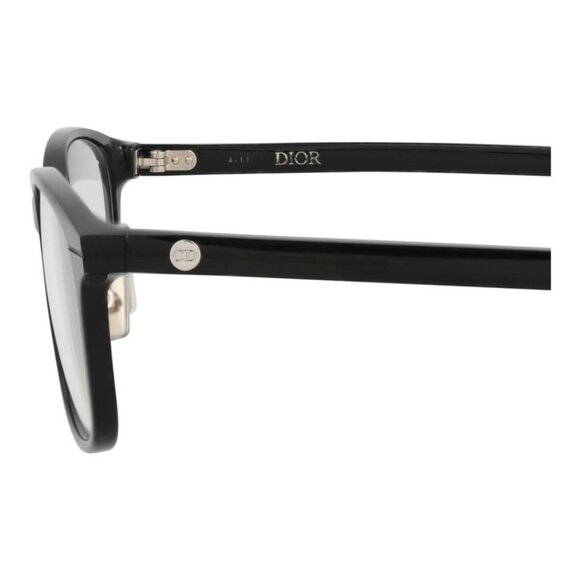 Dior Mens Square/Rectangle Black Black Transparent Fashion Designer Eyewear - Picture 4 of 4